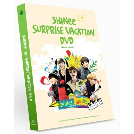 SHINee/ SURPRISE VACATION : ある素敵な日 (6DVD) 台湾盤 シャイニー サプライズ・バケーション