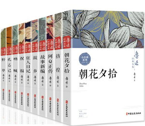 小説/ 魯迅經典全集 (全十冊)中国版 朝花夕拾+吶喊+狂人日記+孔乙己+阿Q正傳+故鄉+彷徨+祝福+野草+故事新編 ろじん