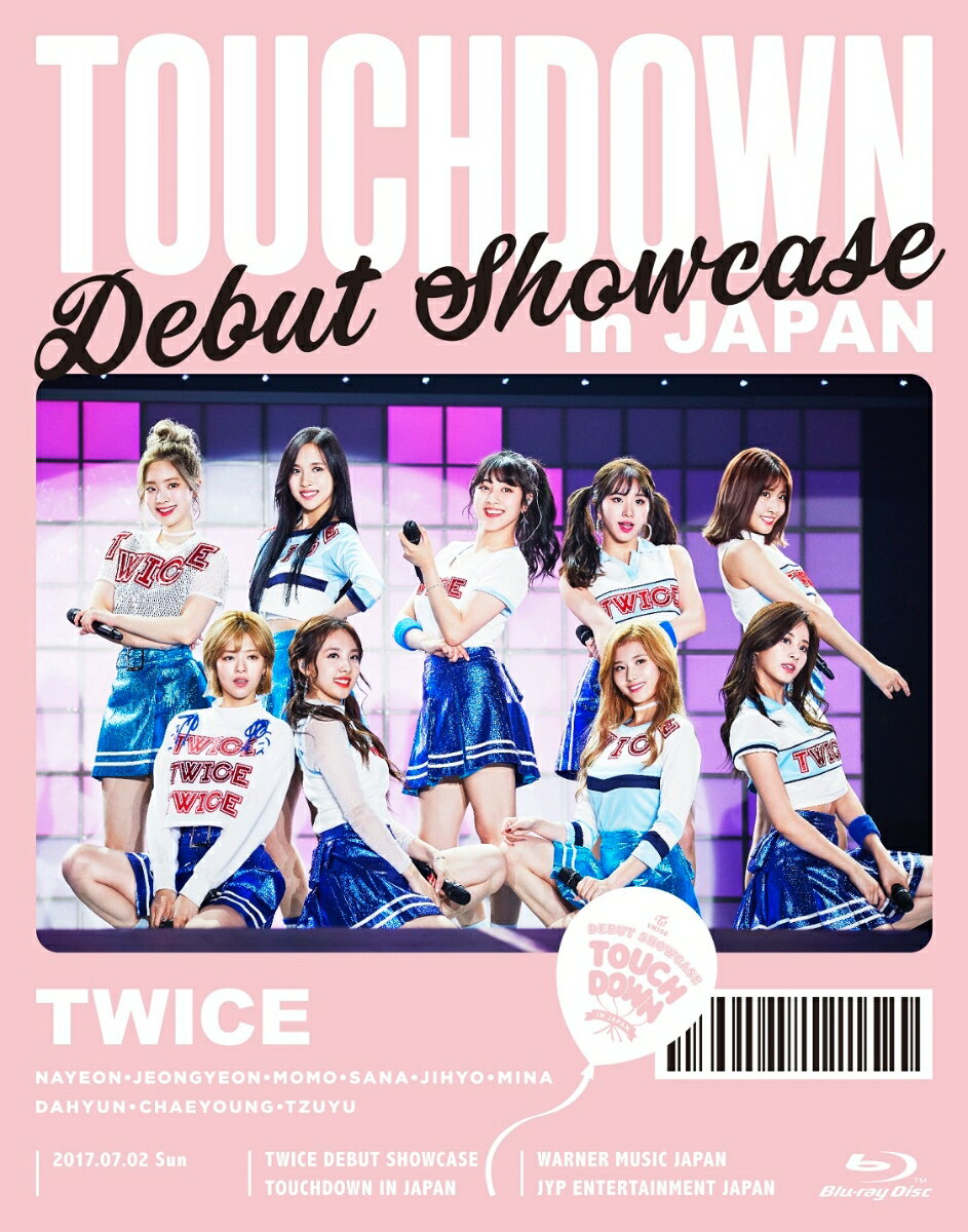 TWICE/ DEBUT SHOWCASE “Touchdown　in　JAPAN” (Blu-ray) 日本盤 トゥワイス デビュー・ショーケース・タッチダウン・イン・ジャパン ブルーレイ BD