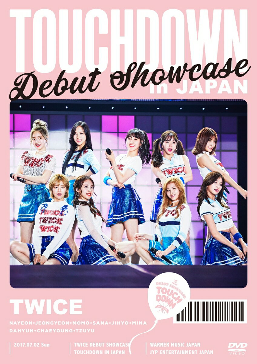 TWICE/ DEBUT SHOWCASE “Touchdown in JAPAN” (2DVD) 日本盤 トゥワイス デビュー ショーケース タッチダウン イン ジャパン