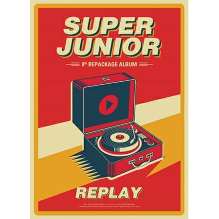 【メール便送料無料】SUPER JUNIOR/ REPLAY -8集 REPACKAGE (CD) 韓国盤 スーパージュニア リプレイ リプレー リパッケージ