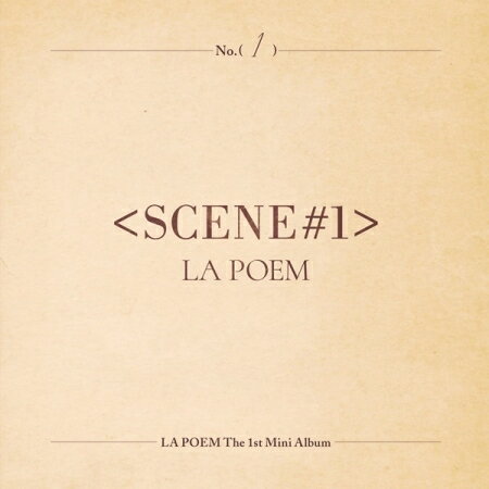 LA POEM/ SCENE#1 -1st Mini Album (CD) 韓国盤 ラ・ポエム シーン・ワン