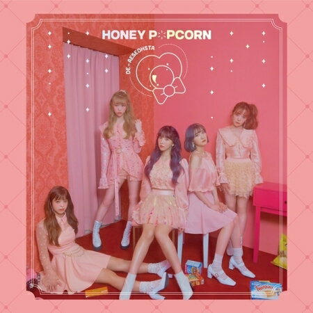 【メール便送料無料】HONEY POPCORN/ DE-AESEOHSTA -2nd Mini Album (CD) 韓国盤 ハニー・ポップコーン