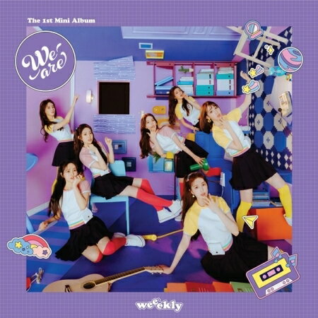 Ⴡ[֑WEEEKLY/ WE ARE -1st Mini Album (CD) ؍ EB[N[ EB[EA[@WEEKLY