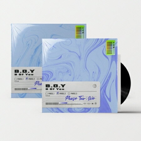 【メール便送料無料】B.O.Y/ PHASE TWO : WE -2nd Mini Album ※ランダム発送 (CD) 韓国盤 B Of You BOY ビー・オブ・ユー フェーズ・トゥー ウィー