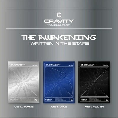 CRAVITY/ The Awakening : Written In The Stars -1集 Part.1※ランダム発送 (CD) 韓国盤 クラビティ　アウェイクニング　リトゥン・イン・ザ・スターズ