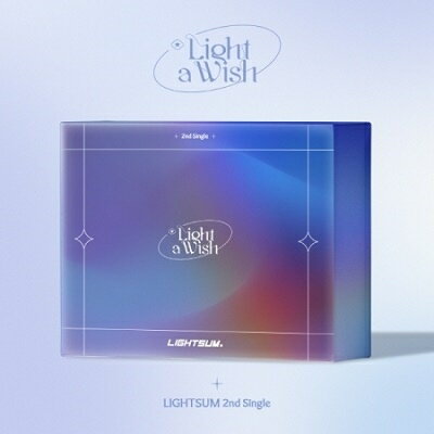 LIGHTSUM/ Light a Wish: 2nd Single (Light Version)(CD) 韓国盤 ライトサム ライト ア ウィッシュ
