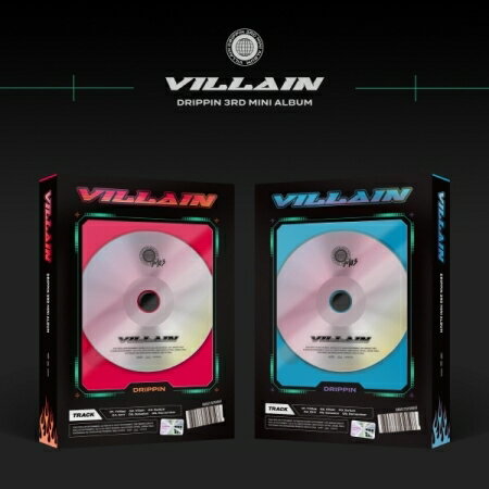 Ⴡ[֑DRIPPIN/ Villain -3rd Mini Album _ (CD) ؍ hbs r