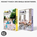 &#47196;&#53011;&#54144;&#52824; (Rocket Punch) - &#49905;&#44544; 3&#51665; [BOOM] 構成: CD 音声: 韓国語 発売元: Woollim Entertainment 発売国: KOREA 発売日: 2023年9月8日 [商品案内] 韓国のガールズグループ、ROCKET PUNCH（ロケットパンチ）のシングルアルバム！ アウトボックス、インデックスカード4枚、フォトポストカード40枚、ブックバンド、フォトブックカバー、フォトカード（全12種のうちランダム）、ステッカー、CD＆トレイ付き。 ※2バージョンでリリースされますが、ランダムでの発送となります。 [収録曲] CD　