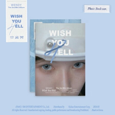 y[֑zEFfB(Red Velvet)/ Wish You Hell -2nd Mini Album Photo Book Ver. (CD) ؍Ձ@WENDY bhExxbg hx@EBYE[Ew