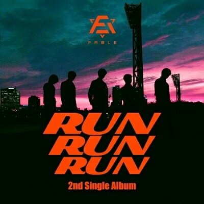 F.able/ Run Run Run: 2nd Single (CD) 韓国盤 フェイブル ラン・ラン・ラン