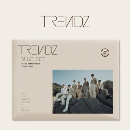 楽天アジア音楽ショップ亞洲音樂購物網TRENDZ/ BLUE SET Chapter. UNKNOWN CODE:1st Single Album （CD） 韓国盤 トレンドジー　ブルー・セット・チャプター アンノウン・コード