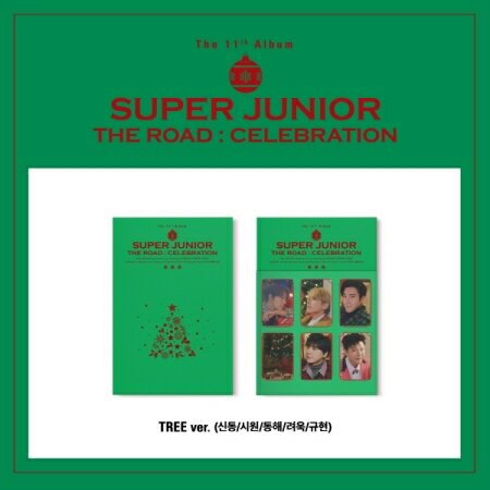 SUPER JUNIOR/ 'The Road : Celebration' -11W Vol.2TREE ver.(CD) ؍ X[p[EWjA UE[h Zu[V