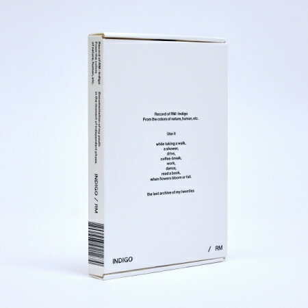 RM(BTS/ƾǯ) /Indigo [Book Edition] (CD) ڹ åץ󥹥 Х󥿥 󥸥 ǥ ࡦʥॸ ץ