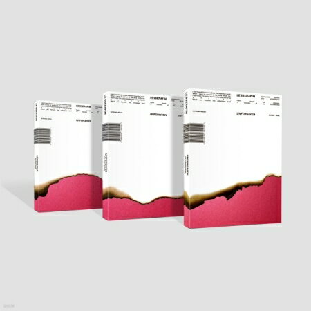 ≪メール便送料無料≫LE SSERAFIM/ UNFORGIVEN-1st Studio Album※ランダム発送 (CD) 韓国盤 ルセラフィム　ル・セラフィム　アンフォギヴン