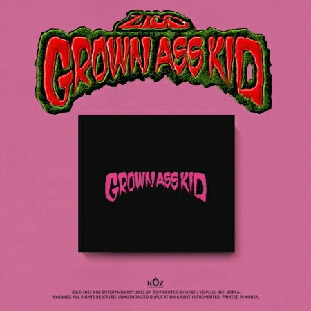 &#51648;&#53076; (ZICO) - Grown Ass Kid (4th &#48120;&#45768;&#50536;&#48276;) Jewel Ver. 構成: CD 音声: 韓国語 発売元: KOZ ENTERTAINMENT 発売国: KOREA 発売日: 2022年8月1日 [商品案内] 韓国の人気グループ・Block B（ブロックビー）出身、ZICOが4thミニアルバムをリリース！ スリーブケース、ジュエルケース、16ページのブックレット、CD、Zimoticon ステッカー付き。 [収録曲] CD 01. 変わり者 (Freak) 02. SEOUL DRIFT 03. Trash Talk 04. OMZ freestyle 05. Nocturnal animals　