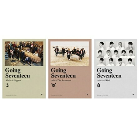 SEVENTEEN/ Going Seventeen -3rd Mini Album ※ランダム発送 ＜再発売版＞ (CD) 韓国盤 セブンティーン