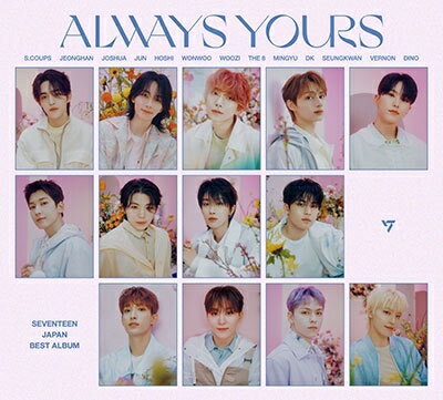 楽天アジア音楽ショップ亞洲音樂購物網SEVENTEEN/ SEVENTEEN JAPAN BEST ALBUM「ALWAYS YOURS」 ＜初回限定盤A＞ （2CD+52P PHOTO BOOK） 日本盤 セブンティーン セブチ ジャパン ベストアルバム オールウェイズ・ユアーズ