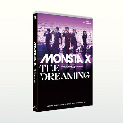 MONSTA X:THE DREAMING -JAPAN STANDARD EDITION- 構成: Blu-ray 収録時間: 約90分 音声: 韓国語 字幕: 日本語 発売元: エイベックス・ピクチャーズ 発売国: JAPAN 発売日: 2022年12月23日 [商品案内] 全世界約70ヵ国で公開されたMONSTA X初となる映画！ モンスター級K-POPグループ、MONSTA X6年の歩みと、現在進行形のトップへの挑戦を描き、2021年12月8日より全世界約70ヵ国で公開された映画「MONSTA X:THE DREAMING」がBlu-rayにて発売!彼らの6年の歩みと挑戦、ファンへの熱い想い、そしてこの映画の為に収録された多くの楽曲パフォーマンス。メンバーそれぞれの独占インタビュー、アメリカでの活動中のプライベートなエピソード、この映画の為に収録された数々のヒット曲のスペシャルライブ映像など多彩な内容で構成された本作には、2021年12月10日のアメリカ発売アルバム『THE DREAMING』からの楽曲の初ライブ映像も収録。 [特典] セットリストシート [収録曲] Blu-ray 本編、劇場予告編、PR映像　