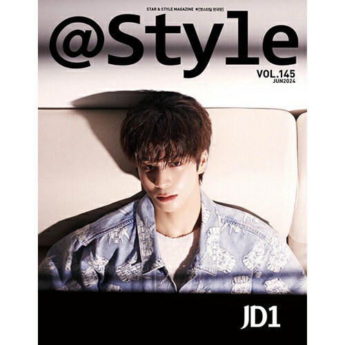 雑誌/@style 2024年6月号 韓国版 JD1 チョン・ドンウォン：表紙！記事掲載！韓国雑誌 アットスタイル