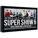 SUPER JUNIOR WORLD TOUR in SEOUL ``SUPER SHOW 6`` 構成: 2DVD+ フォトブック リージョンコード: ALL 音声: 韓国語 字幕：韓国語/日本語/中国語（繁体字） 発売元: avex 発売国: TAIWAN 発売日: 2016年4月13日 [商品案内] 韓国のトップアイドルグループ、Super Junior(スーパー・ジュニア)のワールドツアーライブDVD発売！ デビュー10周年を迎え、ますますグローバルに活躍するSuper Junior。これまで全世界で120回に及ぶコンサートを開催し、観客動員数はなんと総計180万人！この作品は、から2014年9月21日に蚕室室内体育館で行われたソウル公演の模様を収録した。 「美人（Bonamana）」「Sorry、Sorry」「Mr. Simple」「MAMACITA（アヤヤ）」などヒット曲のほか、このコンサートのためにリアレンジされた「Shirt」「Rockstar」「Let's Dance」など。特典映像として、メイキング（リハーサル、控室、個人インタビュー）も収録。 [収録曲] DVD1 01. Intro 02. Twins (Knock Out) 03. &#48120;&#51064;&#50500; (Bonamana) 04. NANTA _SUNGMIN Solo 05. Sorry, Sorry 06. U 07. DEAR. TWO _EUNHYUK Solo 08. &#52644;&#51012; &#52632;&#45796; (Midnight Blues) 09. &#44536;&#45376;&#45716; &#50948;&#54744;&#54644; (She Wants It) 10. &#50724;&#54532;&#45789; &#47704;&#53944; 11. Mr. Simple 12. Don’t Leave Me 13. &#48177;&#51068;&#47805; (Evanesce) 14. &#45208;&#51032; &#49373;&#44033;, &#45320;&#51032; &#44592;&#50613; (My thoughts, Your memories) _KYUHYUN Solo 15. &#49345;&#49900; _KANGIN Solo 16. &#49324;&#46993;&#54620;&#45796;&#45716; &#55124;&#54620; &#47568; _RYEOWOOK Solo 17. THIS IS LOVE 18. Islands 19. SWING (KOREAN_VER.) 20. Fantastic _HENRY Solo 21. &#45236; &#50837;&#49900;&#51060; &#47566;&#50520;&#45796; (太&#36138;心) (CHINESE_VER.) _ZHOUMI Solo DVD2 22. 1+1=LOVE _DONGHAE Solo 23. Motorcycle (KOREAN_VER.) + Hello + &#46516;&#45796; &#50724;&#48736; (Oppa, Oppa) 24. &#50556;&#49373;&#47560; _SIWON Solo 25. &#51082;&#51648; &#47568;&#50500;&#50836; _SHINDONG Solo 26. &#47704;&#53944; 27. Too Many Beautiful Girls 28. Shirt + Rockstar + Let’s Dance 29. MAMACITA (&#50500;&#50556;&#50556;) 30. &#47704;&#53944; 31. Walkin’ 32. &#45320;&#47196;&#48512;&#53552; (From U) 33. &#47704;&#53944; 34. &#54616;&#47336; (Haru) 35. &#53364;&#47196;&#51669; &#47704;&#53944; Extra: Concert Making Film　