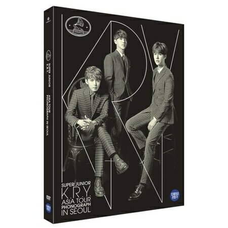 SUPER JUNIOR-K.R.Y/ ASIA TOUR PHONOGRAPH IN SEOUL (2DVD) 台湾盤 スーパージュニア