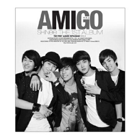 【メール便送料無料】SHINee/ Amigo -1集 ＜リパッケージ＞ (CD+DVD) 台湾盤　シャイニー アミーゴ