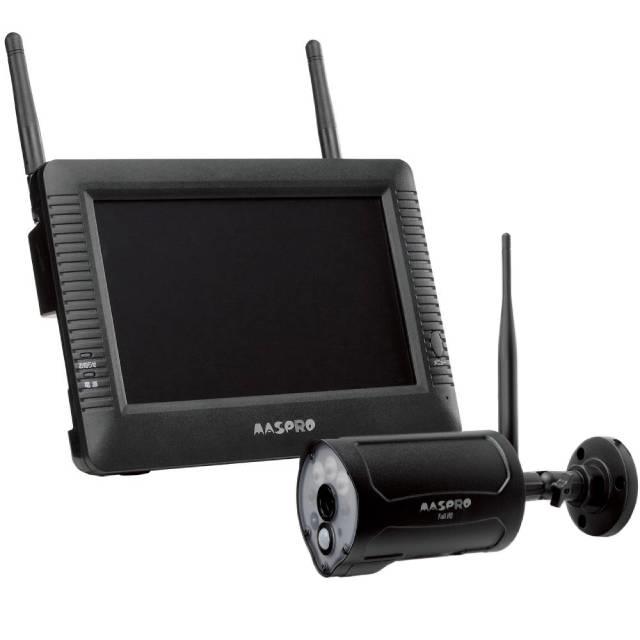 [在庫有]WHC7ML マスプロ MASPRO モニター＆ワイヤレスフルHDカメラセット 7インチモニター センサーライト付 whc7ml
