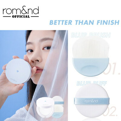 ★500円クーポン配布中＋現品おまけ付き【ロムアンド 公式】ロムアンドベターザンフィニッシュメイクアップ/ rom&nd Official romand Better than finish/Tゾーン 美肌 毛穴 フェイスパウダー 皮脂コントロール 皮脂ケア 韓国 韓国コスメ 韓国メイクのサムネイル