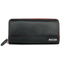 GT-MOBILE カーボンレザー ラウンドファスナー財布