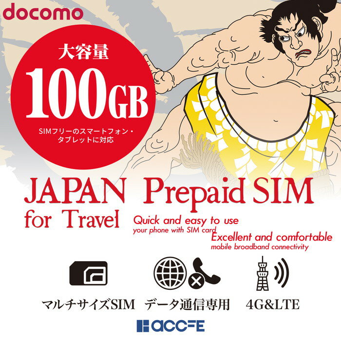 プリペイドsim プリペイド sim card 日本 100GB docomo プリペイドsimカード simカード マルチカットsim MicroSIM NanoSIM ドコモ simフリー端末 simフリー