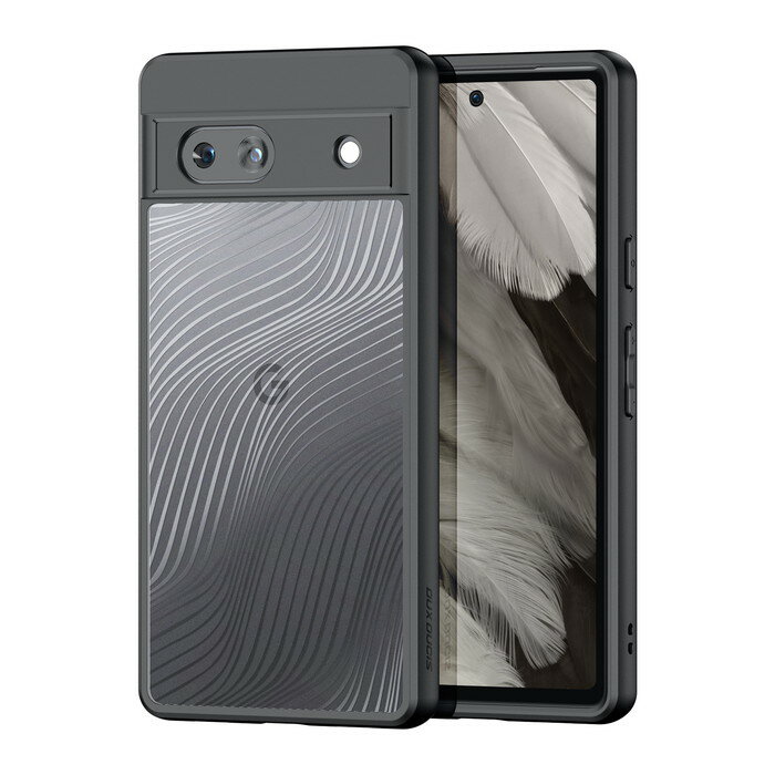 乐天商城 - スマホケース Google Pixel7a ブラックオープン型 TPU ストラップホール ハイブリッド モノトーン 高級感 便利 多機能 かっこいい シンプル スタイリッシュ