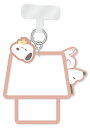 マルチリング ピーナッツ スヌーピー かわいい シリコンブレスレット キャラクター ドックハウス ウッドストック 全機種対応 落下防止 スマホアクセサリ マルチ...