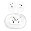 ピーナッツ スヌーピー 完全ワイヤレスステレオ イヤホン ホワイト ワイヤレスイヤホン ステレオイヤホン Bluetoothイヤホン カナル Bluetooth...