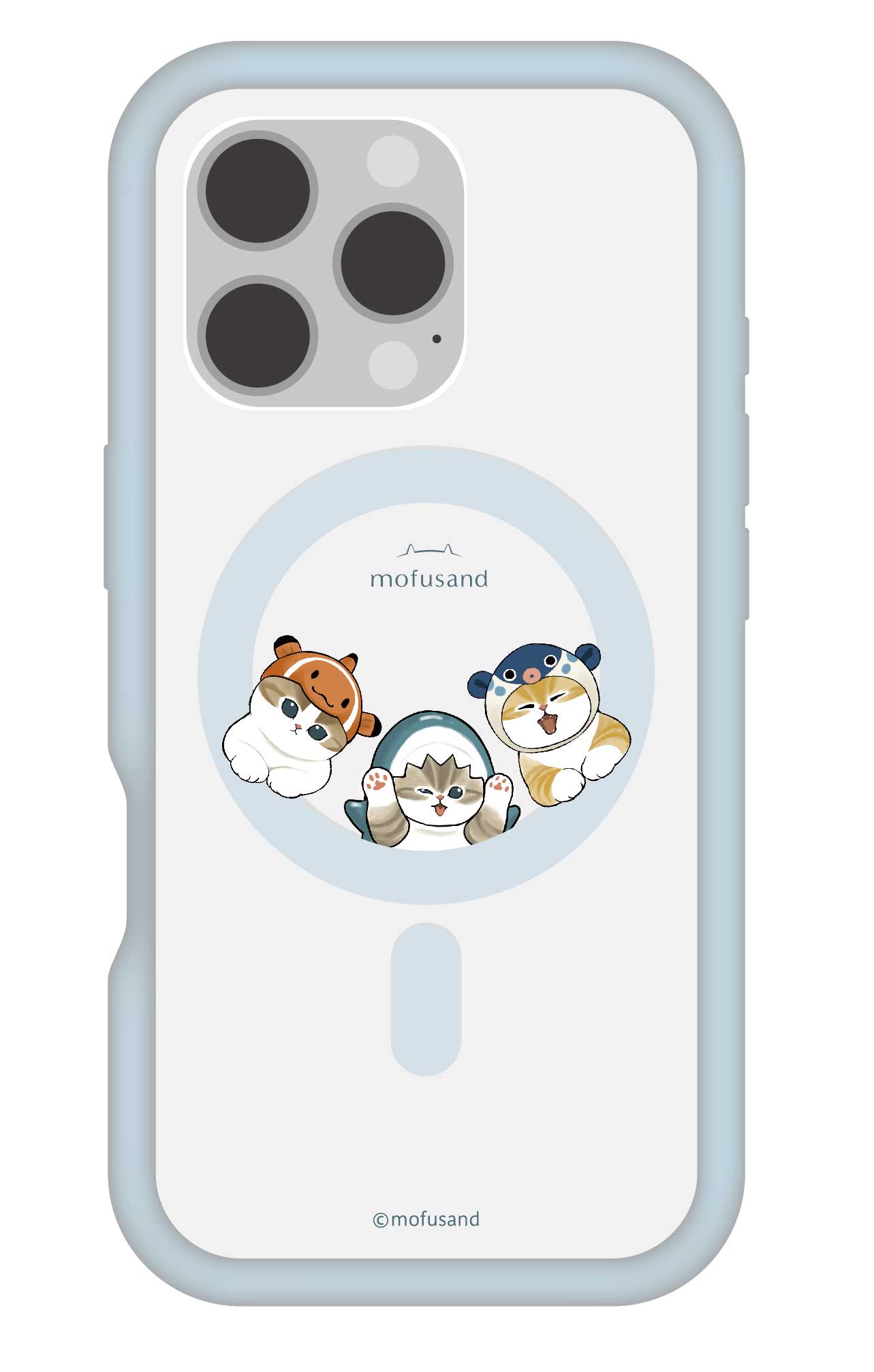 乐天商城 - iPhone 16 Pro ケース キャラクター モフサンド iPhone16Pro ねこ にゃん 耐衝撃 かわいい 保護 カバー ソフト ハード スマホカバー スマホケース アイフォン16プロ