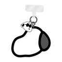 ピーナッツ スヌーピー PEANUTS SNOOPY マルチリングプラス シリコンブレスレット スマホストラップ ハンドストラップ リングストラップ シリコン ...