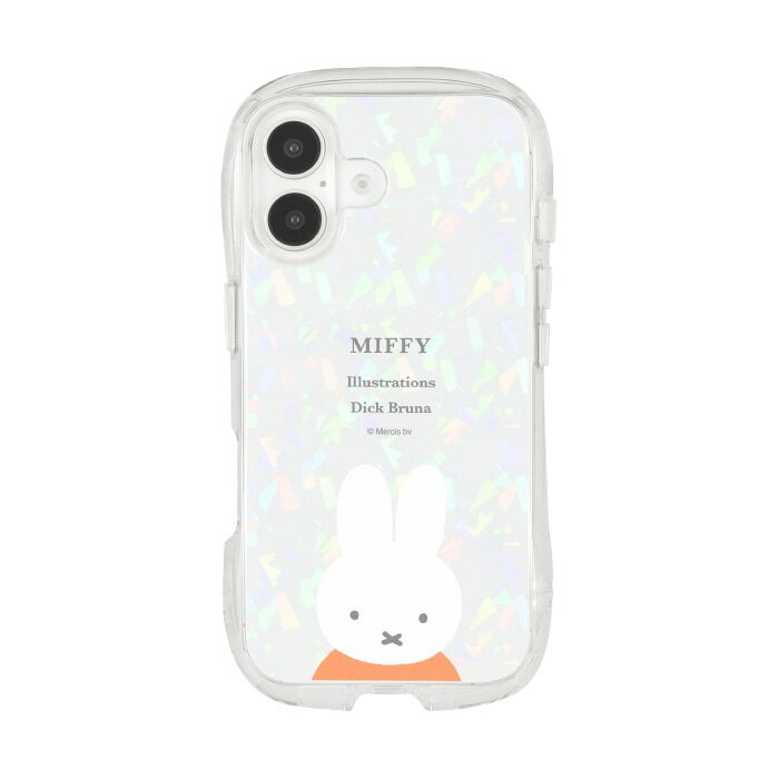 乐天商城 - iPhone16 ケース ミッフィー miffy キャラクター デザイン 耐衝撃 ミッフィーグッズ ラウンド 持ちやすい クリアケース インナーシート付 スマホケース カバー おしゃれ かわいい うさぎ 2WAY ギフト プレゼント 軽