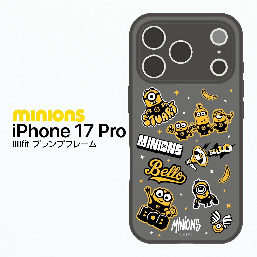 Rakuten - iPhone17Pro ケース iPhone 17 Pro ケース ミニオンズ キャラクター 総柄 薄型 軽量 耐衝撃 透明 スマホケース 可愛い かわいい おしゃれ 人気 メンズ レディース プレゼント ギフト 誕生日 贈り物 便利