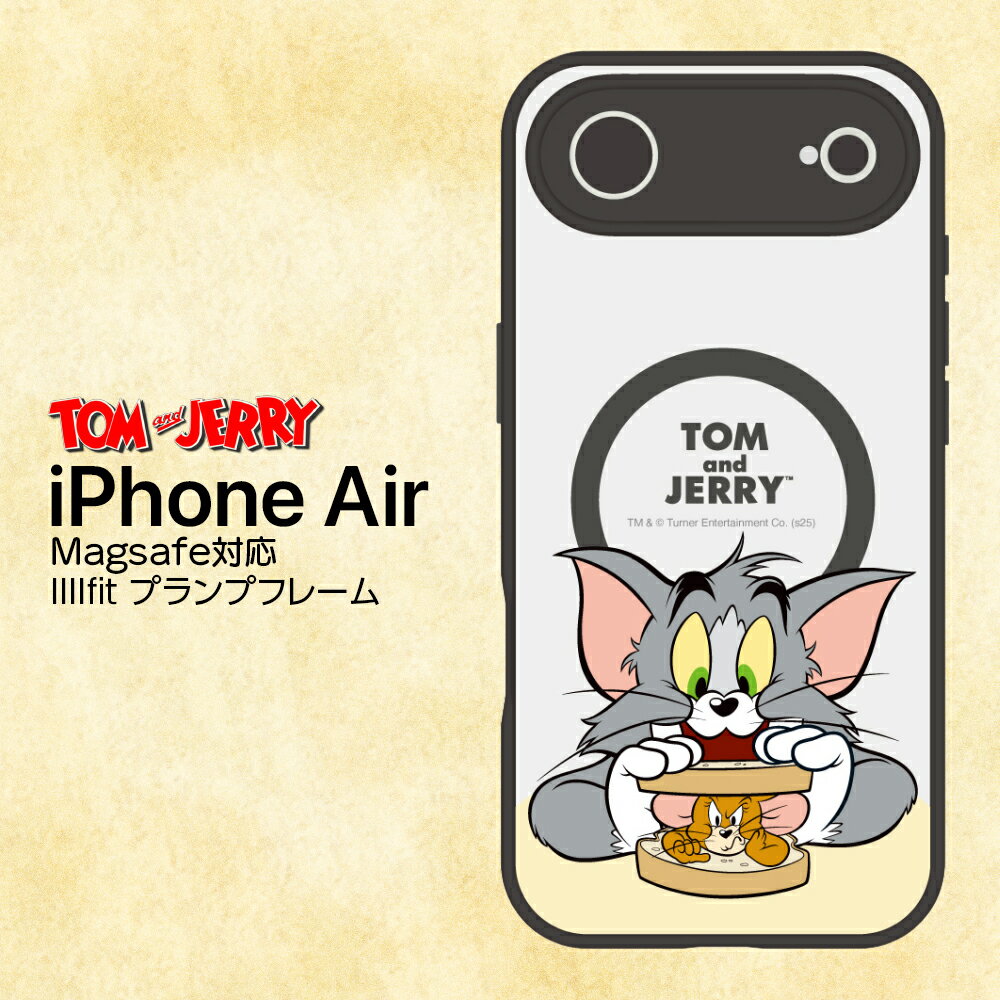 乐天商城 - iPhoneAir ケース トムとジェリー トムジェリ サンドイッチ 公式 ライセンス TM& かわいい トム ジェリー キャラクター マット クリア MagSafe対応 マグセーフ 指紋防止 耐衝撃 保護 カバー スマホカバー スマホケース 2眼 iPhone Air アイ