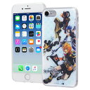 【マラソン 50%offクーポン】 iPhoneSE3 iPhoneSE2 iPhone8 iPhone7 カバー ケース 耐衝撃 衝撃に強い 保護 透明 パネル 交換 かわいい 軽量 軽い ソフト キングダムハーツ