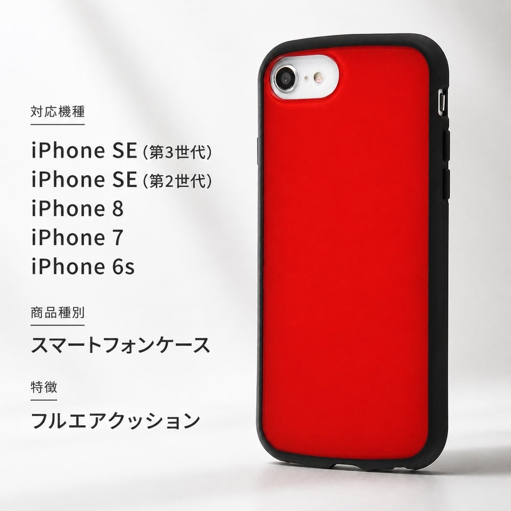 楽天市場】iface iphone se ケース レッドの通販