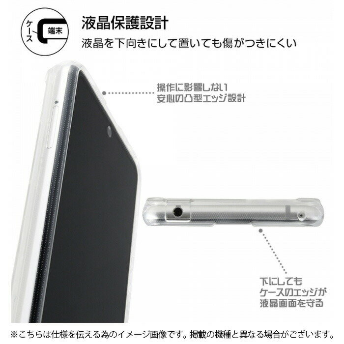 iPhone11 カバー ケース 耐衝撃 衝撃に強い 保護 傷に強い シンプル 背面クリア 透明 軽量 軽い 薄い ハード ソフト スマホケース アイフォン ネイビー 2