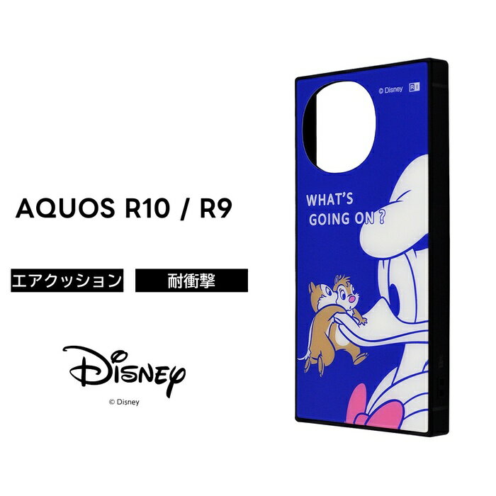 乐天商城 - AQUOS R10 ケース キャラクター チップとデール docomo SH-51F SH-51E アクオス R9 ドナルド 可愛い おしゃれ ソフト ハード スマホケース かわいい