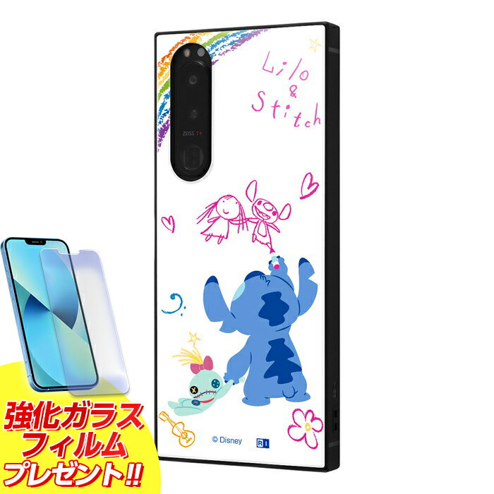 乐天商城 - Xperia5 III ディズニー ケース 耐衝撃 衝撃に強い 保護 KAKU クッション SO-53B SOG05 A103SO XQ-BQ42 SIMフリー docomo au softbank スティッチ キャラクター かわいい 可愛い