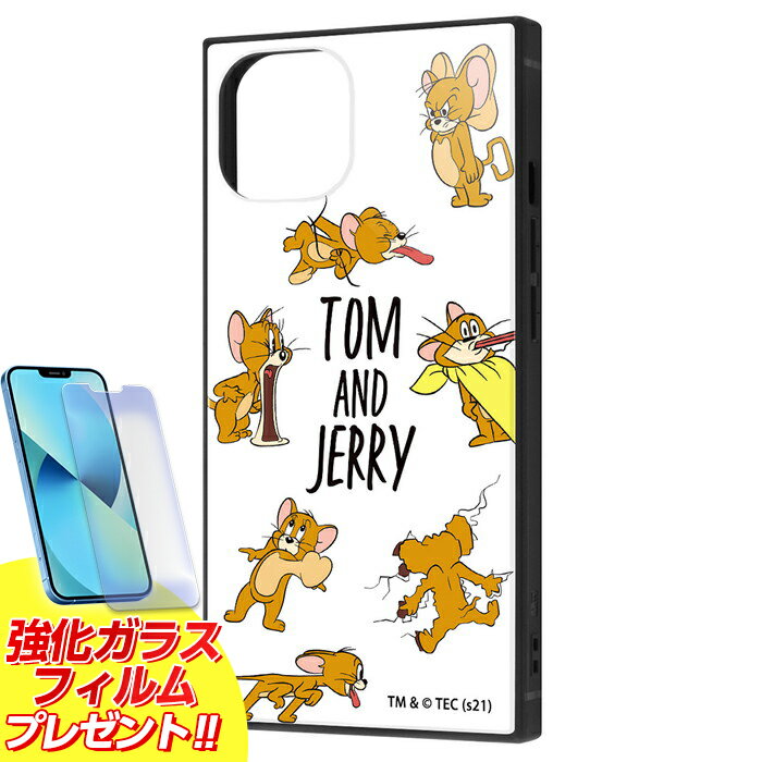 iPhone13 /『トムとジェリー』/耐衝撃ハイブリッドケース KAKU/おかしなジェリー2