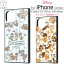 iPhone 13 13mini 13Pro 13ProMax ケース ディズニー スクエア 四角 KAKU チップとデール キャラクター アイフォン カバー スマホケース かわいい 保護 可愛い おしゃれ シンプル 衝撃吸収 韓国 ディズニーキャラクター