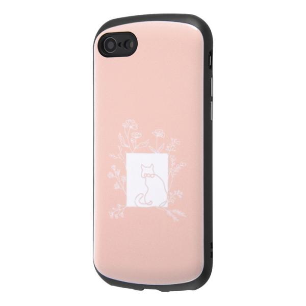 Rakuten - iPhone SE(第2世代)/8/7 耐衝撃ケース MiA-collection/ネコ/ピンク