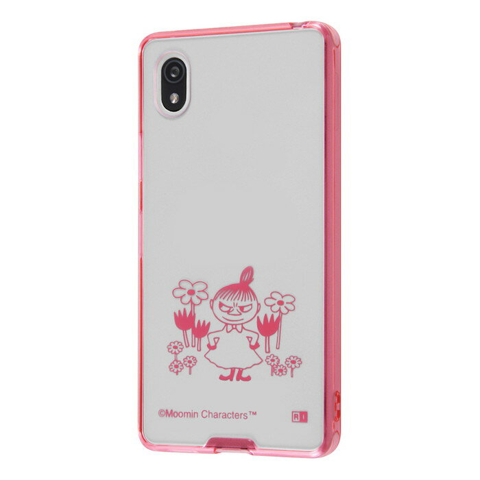 乐天商城 - Xperia Ace III ケース SO 53C SOG08 ムーミン キャラクター ハードケース ソフトケース スマホケース Charaful クリア ミイ かわいい 透明 可愛い