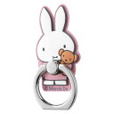スマホリング ミッフィー グッズ スマホ リング ミッフィーちゃん miffy 全機種対応 バンカーリング スマホグリップ 落下防止 スタンド機能 フィンガーリ...