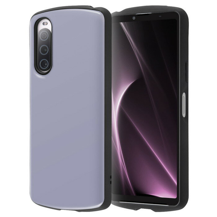 乐天商城 - Xperia 10 V ケース シンプル 耐衝撃 ラベンダー Xperia10V SO 52D SOG11 エクスペリア テン マークファイブ ソフト ハード スマホケース